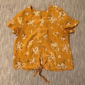 Madewell Floral Shirt